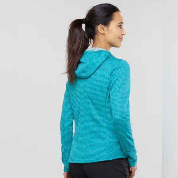 SALOMON Womens‎ Right Nice Mid Hoodie Jacket Size Large - Image 2