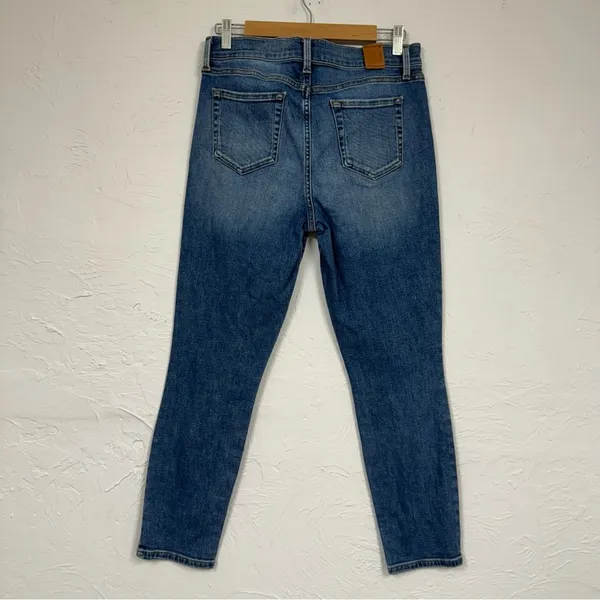 Level 99 Blue High Rise Skinny Jeans Women 8 Classic Fall Casual Denim Anthro - Image 10