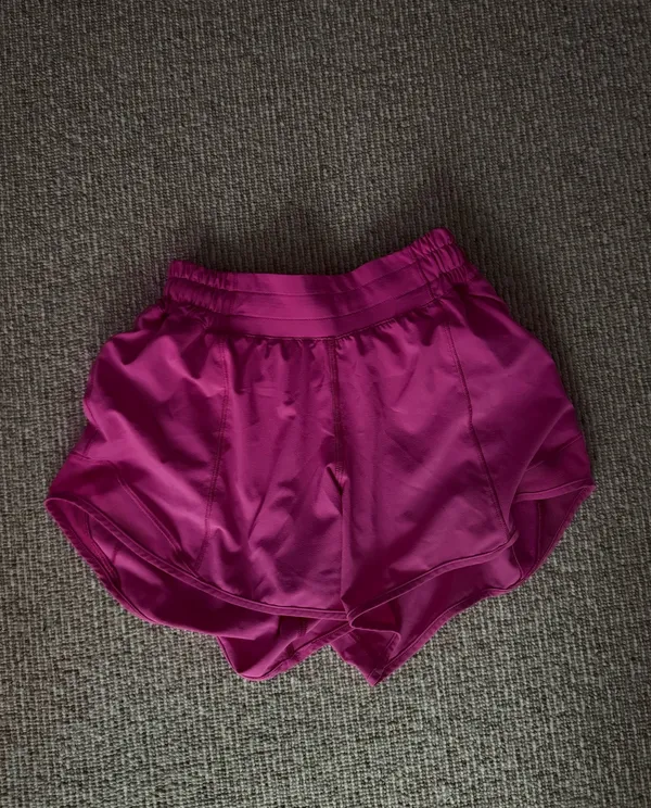 Hottie Hot Lululemon Shorts pink - Image 2