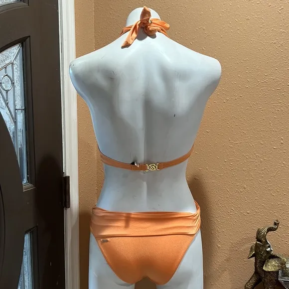 Victoria’s Secret orange padded two piece swimsuit - Image 4