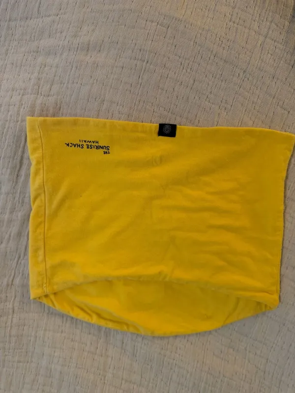 Sunrise Shack tube top Yellow - Image 3