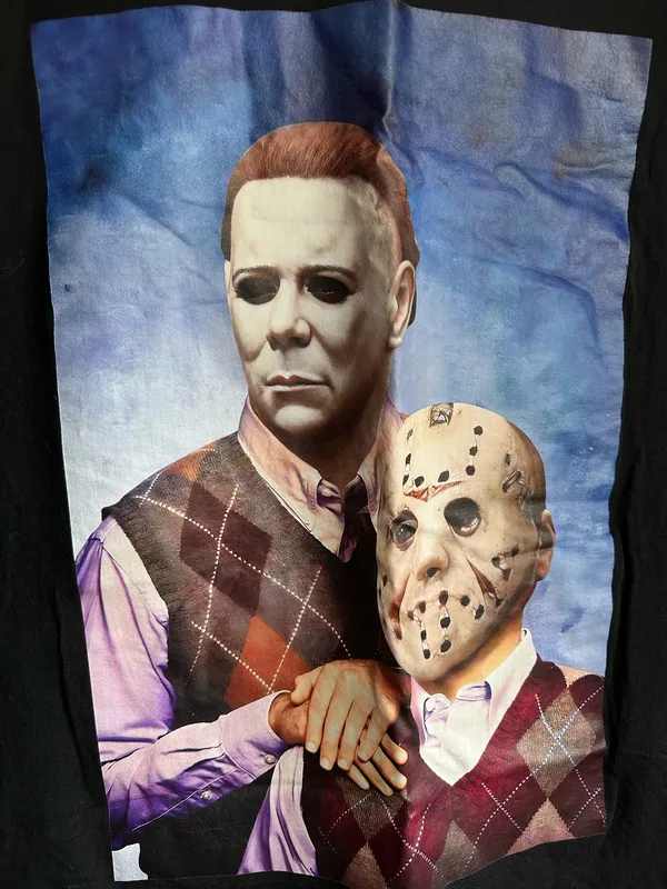 Step Brothers Movie Michael Myers Jason Voorhees T Shirt - Image 3