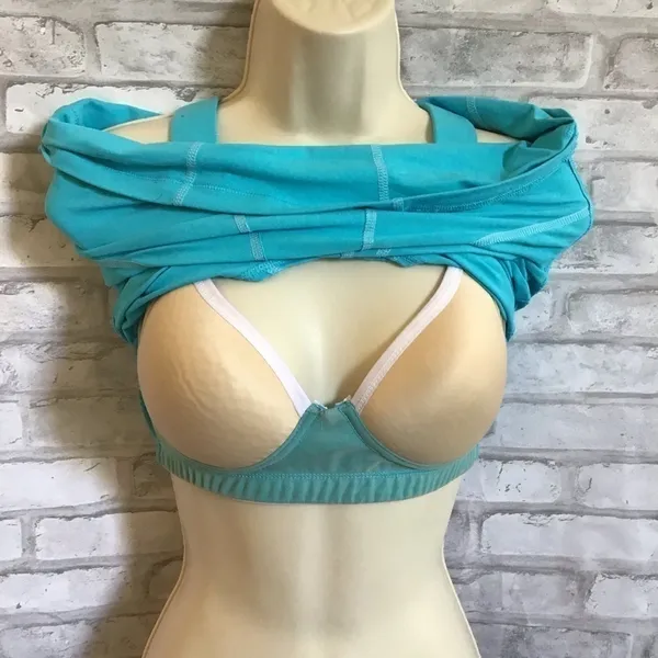 Activewear with push up bra‎ Size Small Blue - Image 5