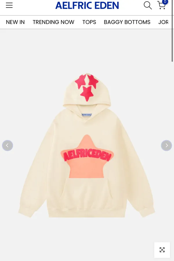 Aelfric Eden Hoodie Star Pink - Image 2