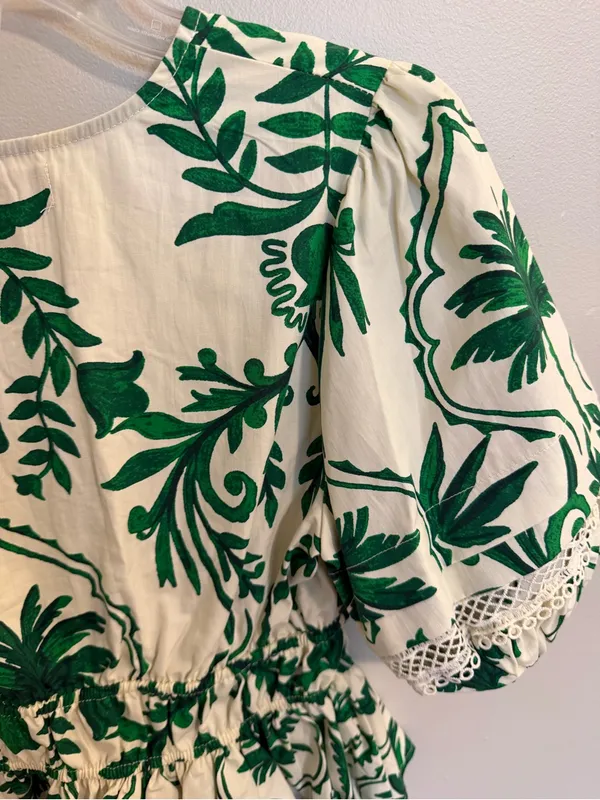 Band of The Free Floral Smocked Top - Image 7