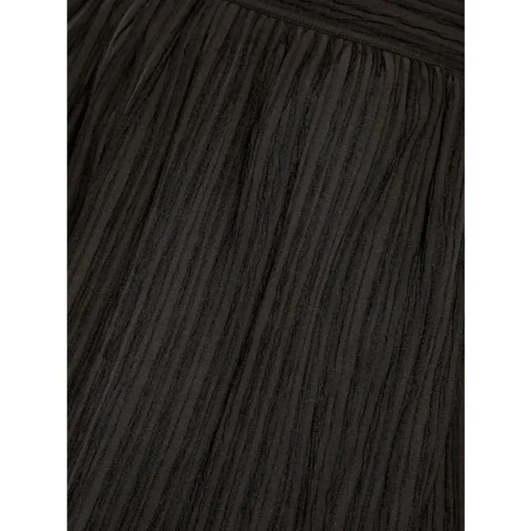 Lulus Midsummer Memories Black Mid-Rise Maxi Skirt Size Medium NWT - Image 5
