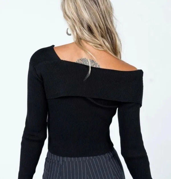 Princess Polly Cropped Sweater - Image 2