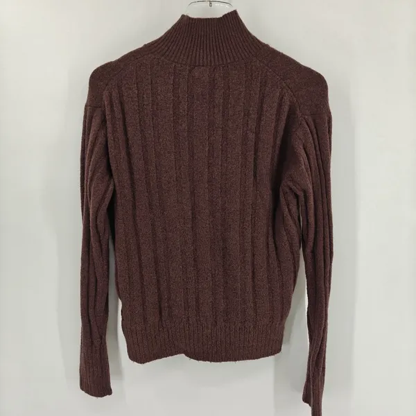 J.Crew‎ Ribbed Mockneck Sweater. Size XS. - Image 2