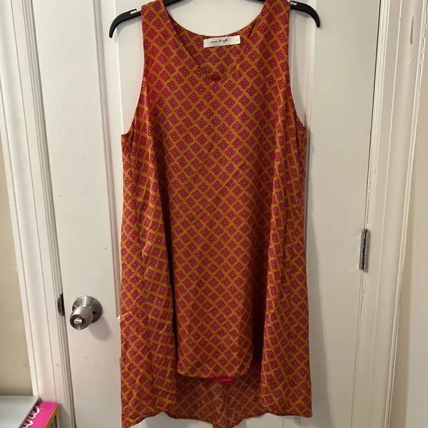 Dress Orange Size L - Image 5