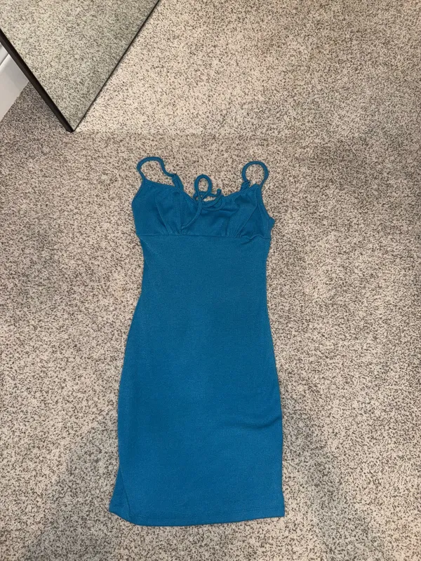 Princess Polly Blue Mini Dress Bodycon - Image 2