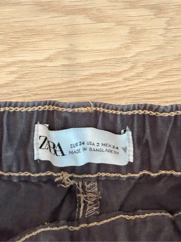 Zara Multi-Pocket Cargo Pants - Image 4