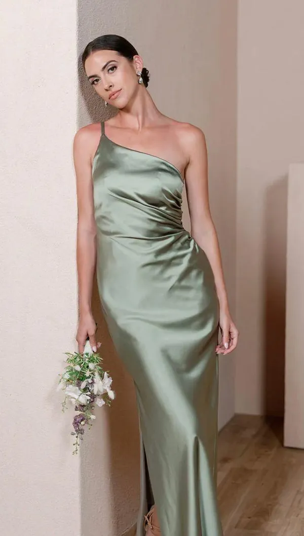 Revelry Off The Shoulder Formal Dress - Image 4
