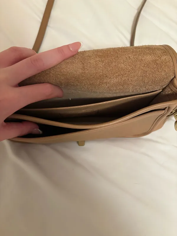 Vintage Coach Leather Bag - Image 5