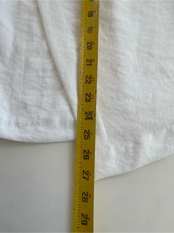 Zara White Spaghetti Strap Mini Dress - Image 7