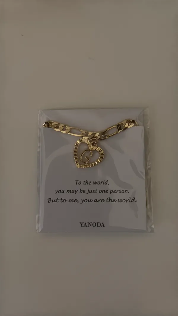 “G” necklace Gold - Image 2