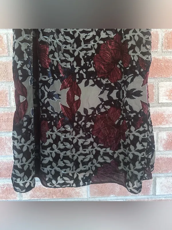 Abercrombie Velvet Slip Dress Women’s Medium Dark Romantic Witchy Vampire Gothic - Image 4