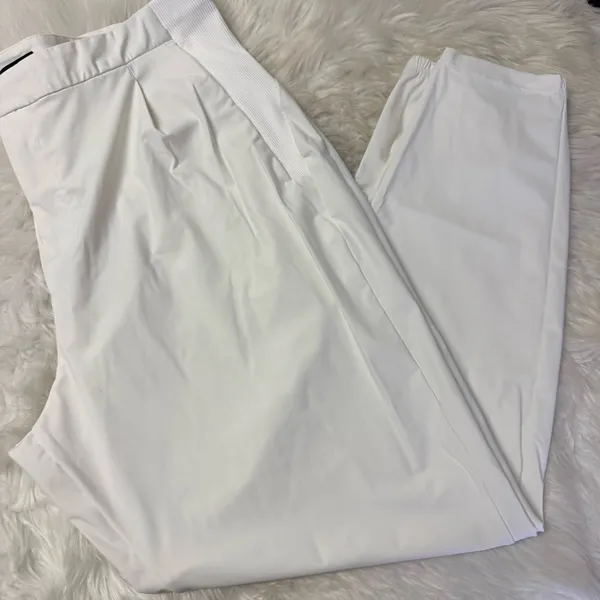 Greyson Phoenix Trousers White Golf Pants Size Large Stretch - Image 2