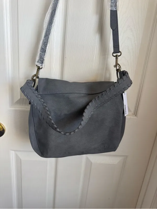 Sonoma Blue/Gray Crossbody Purse - Image 4