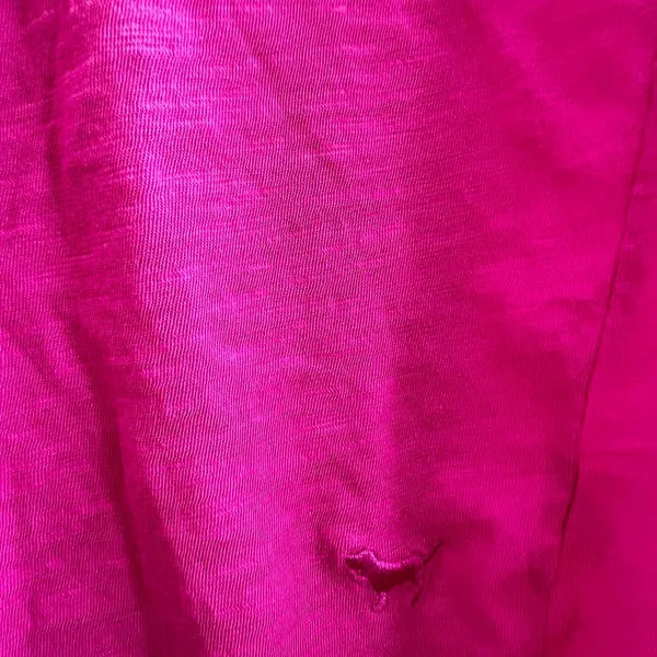 PINK Victoria's Secret Fuchsia V-Neck Tee - Image 2