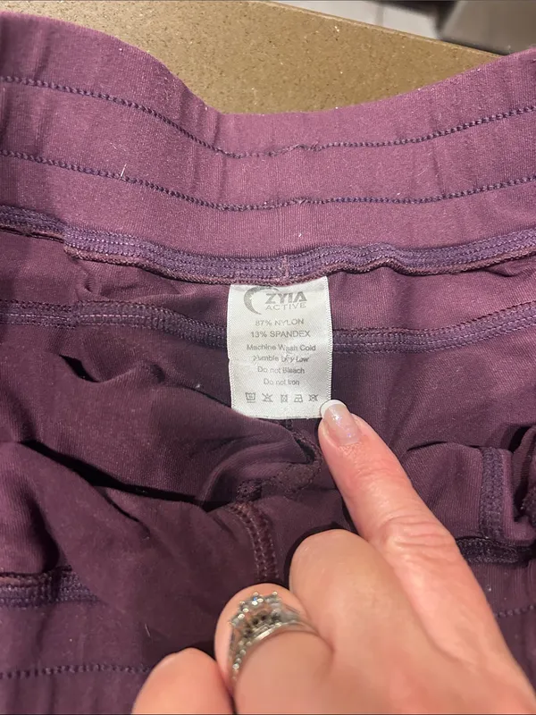 Women’s Burgundy Jogger Pants - Casual Drawstring Sweatpants - Image 4