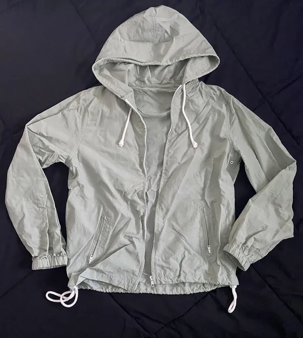 Brandy Melville Zip Up Windbreaker - Image 3