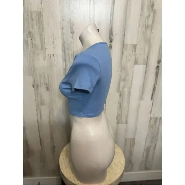 Blue crop top Blue - Image 2