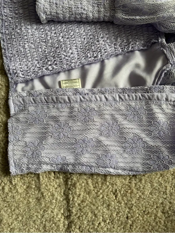Revolve BB Dakota Sheet To Streets purple bohemian boho blouse Top size small NWT - Image 15