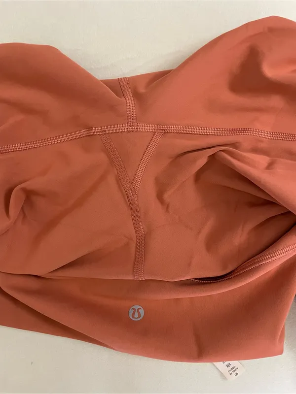 Lululemon Wunder Under High-Rise Leggings Rustic Coral Size 6 - Image 8