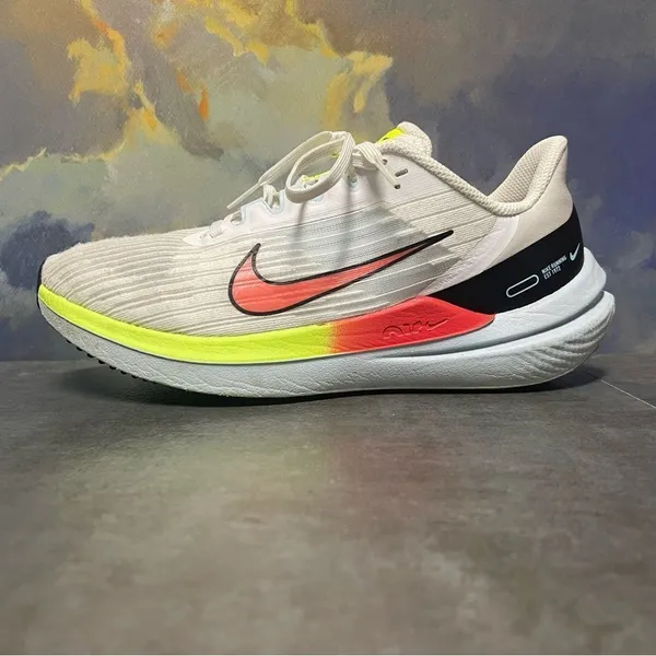 Nike Zoom Winflo 9 Women's White Running Shoes Size 7.5 - Image 12