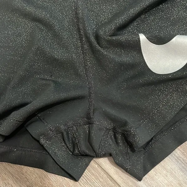 COPY - Women’s Nike Pro Cool 3" Sparkle Glitter Shorts - Image 3