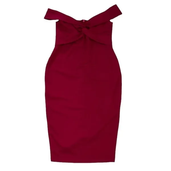 Revolve Nookie Off The Shoulder Ruby
Dress(Size XLARGE) - Image 3