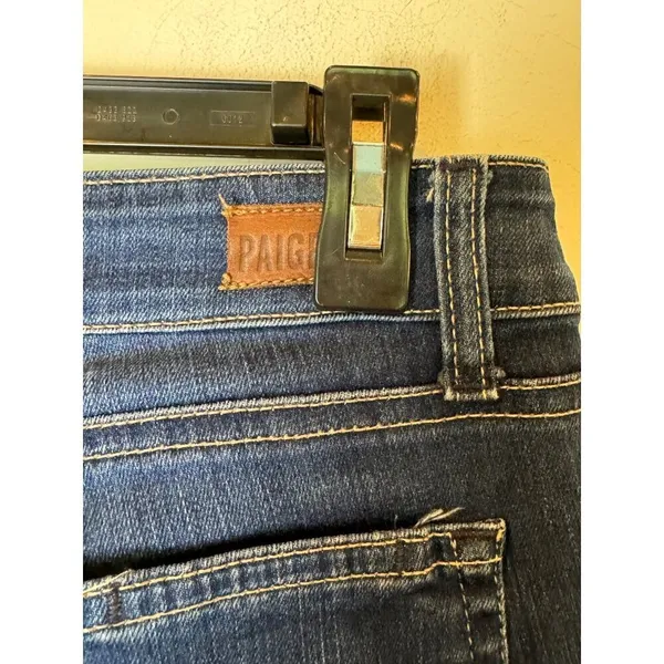 Paige‎ Jeans Women 27 Blue Medium Wash Denim Ankle Faded Skyline Skinny - Image 8