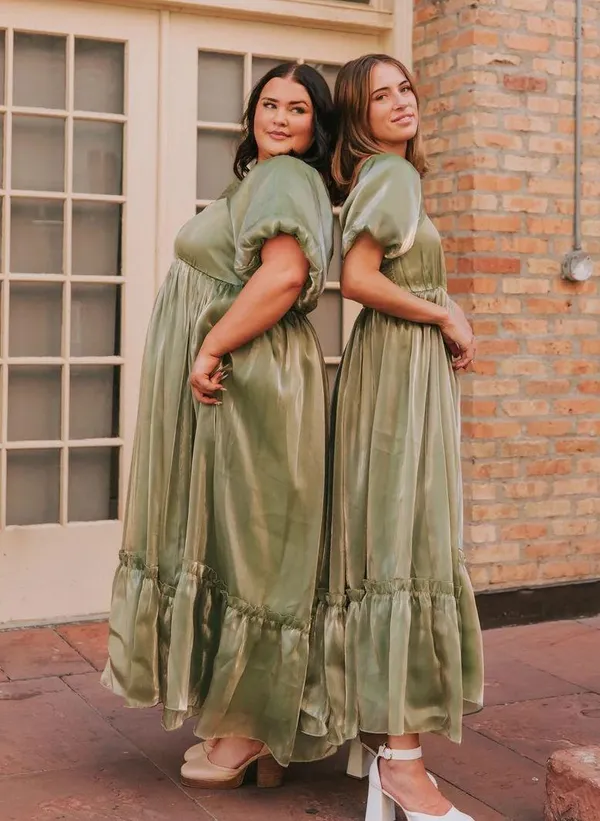 Maxi Dress Green Size XS - Image 3