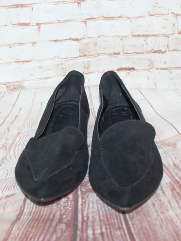 JustFab Campbell Black Faux-suede Slip On Loafer Women's Size 5.5 - Image 3