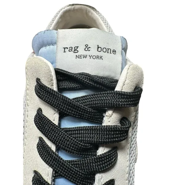 Rag&Bone Women’s 37.5 US‎ 6.5 Grey Retro Runner Suede Trainers Sneakers #S63-6 - Image 3