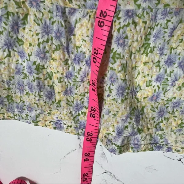 NWT Arula Claire mini dress Sz 3X Blue‎ yellow floral - Image 4