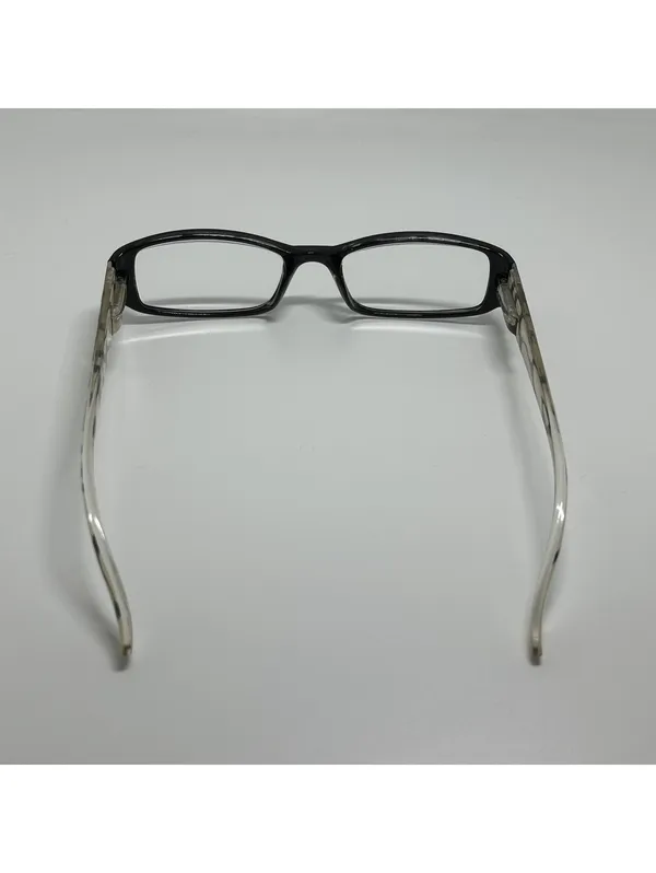 Foster Grant Black and Beige Patterned Prescription Glasses Frames with Case - Image 6