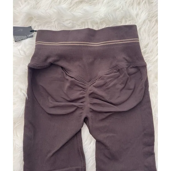 Skims Ribbed Seamless 5” Biker Shorts Phoenix Size XS - Image 7