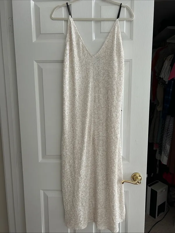 Zara sequin dress. Fits S - Image 10
