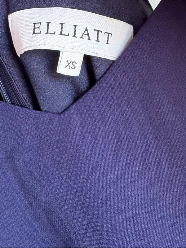 Elliatt x Revolve The Shot Navy Cutout Tulip Mini Dress XS Cocktail Party - Image 8