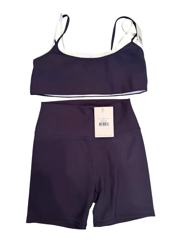 Wilo Two‑Piece Athletic Set – NWT, Sports Bra (L) + Shorts (M) - Image 2