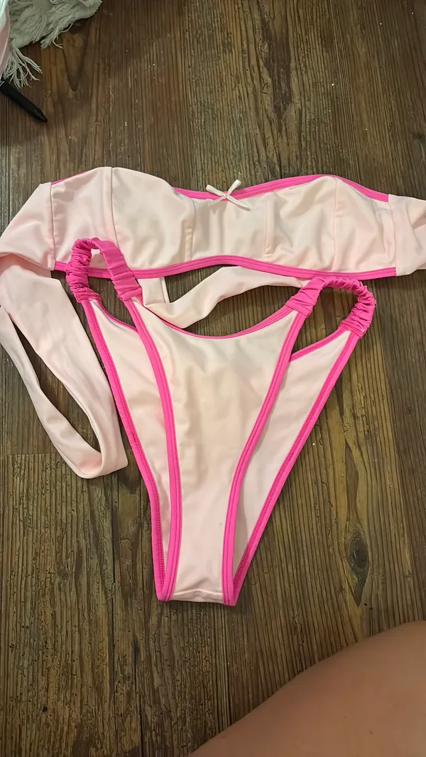 Strawberry milk mob bikini Pink Size M - Image 3
