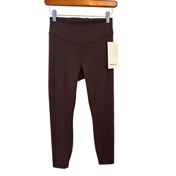 Lululemon Wunder Under SmoothCover High-Rise Tight 25" Size 6 Espresso NWT - Image 6