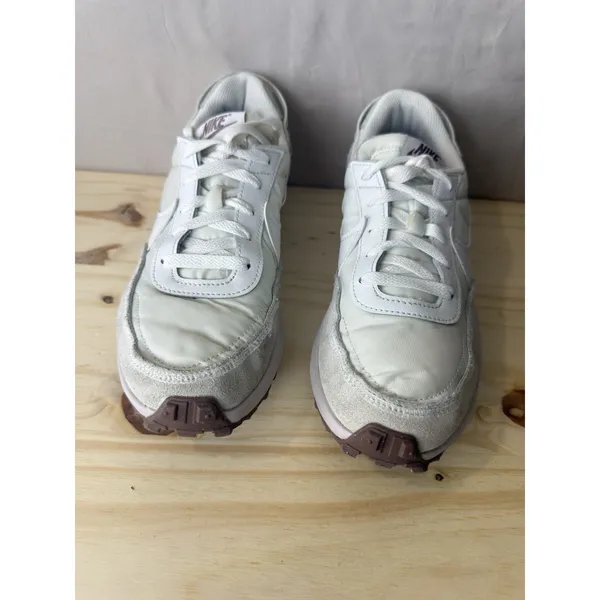 Nike Women’s Waffle Debut DH9523-106 Summit Off White Running Sneakers Size 9 - Image 3