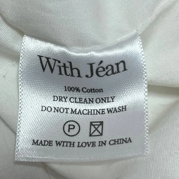 NEW With Jean Sabrin White Embroidery Strapless Sleeveless Mini Corset Dress XXS - Image 9