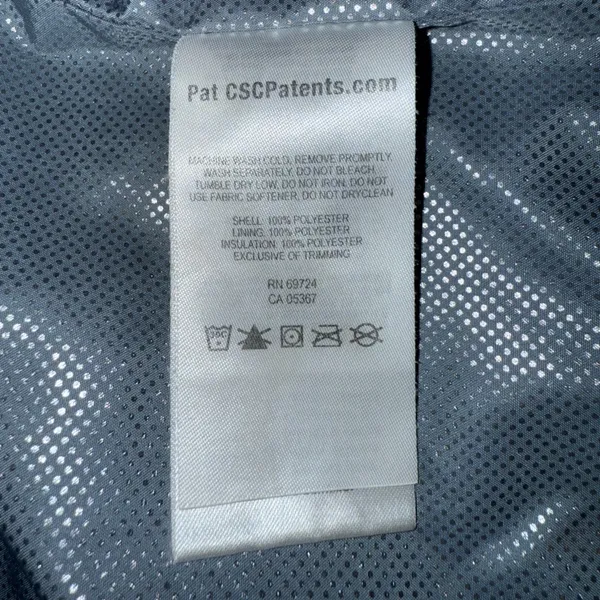 Columbia Vest Womens Small Blue Omni Heat Thermal Reflective Puffer Zip Layer - Image 8