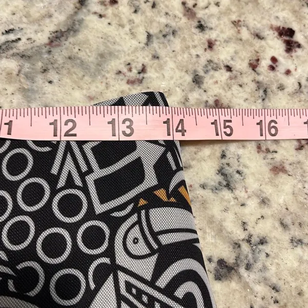 Farm Rio for Anthropologie Tropical Maxi Skirt Mesh Lined Black White Multi Smal - Image 10