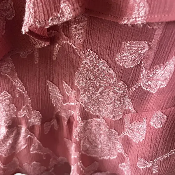 Zara Floral Ruffle Dress - Image 4