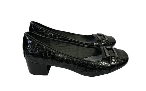 Life Stride Women's Casual Buckle Black Shoes - Image 3