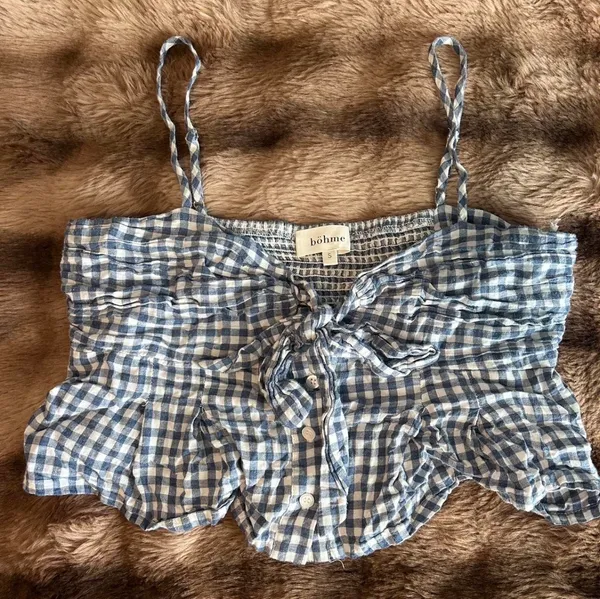 Bohme Böhme Gingham Top - Image 2